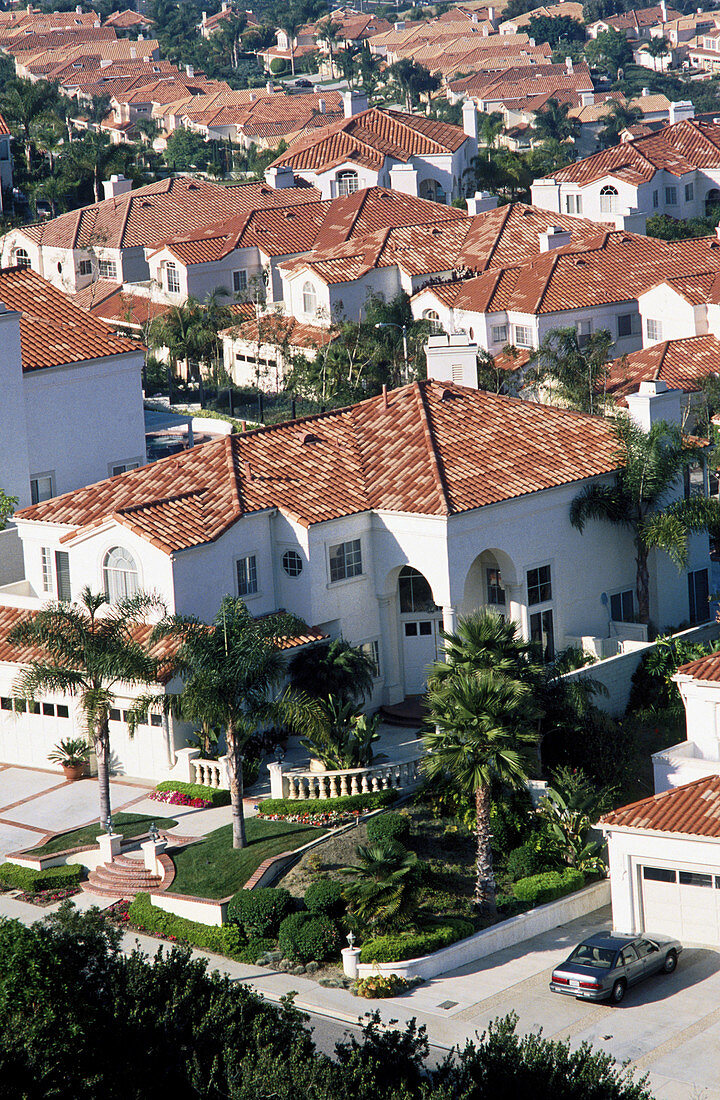 Residential area. California. USA