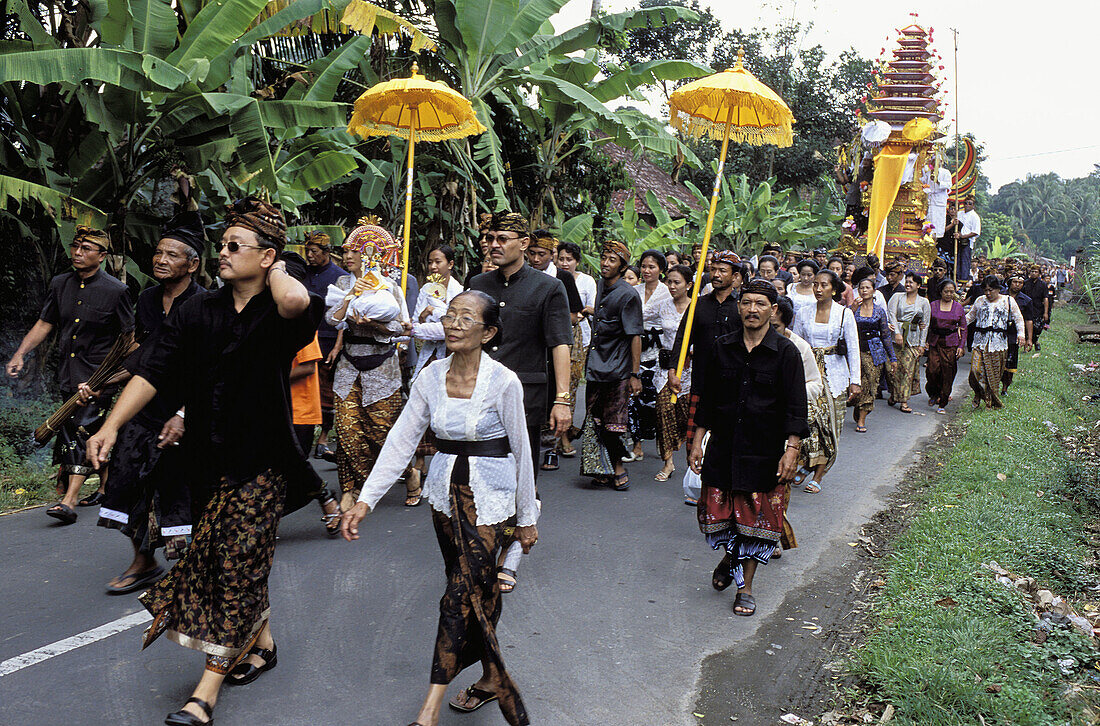 Cremation Ceremony. Ubud Area. Bali. … – License Image – 70144413 