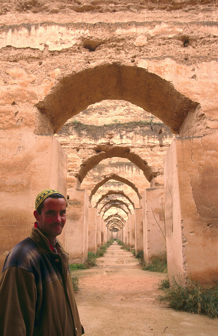 Royal Stable in Meknes. Morocco