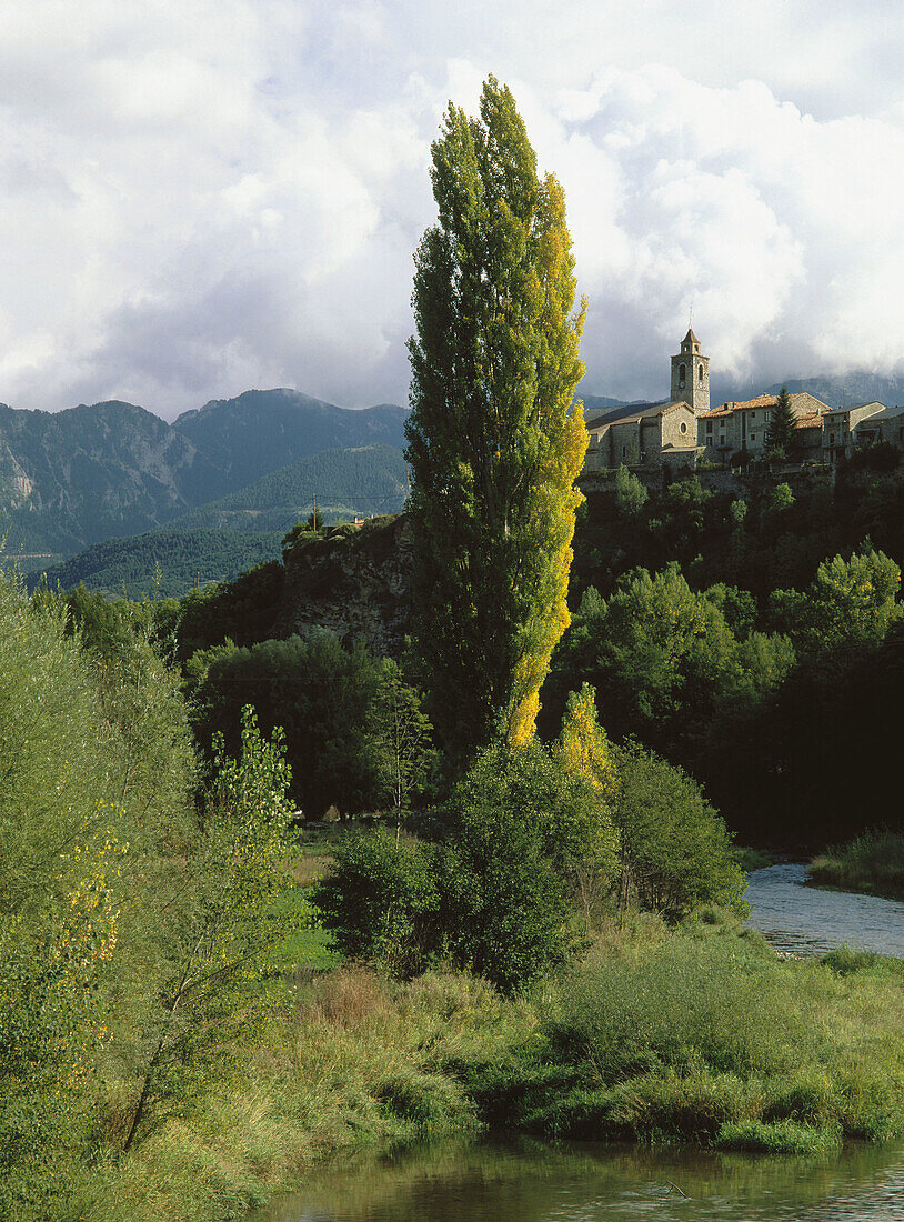 Bellver de Cerdanya in La Cerdanya. Lleida province, Spain