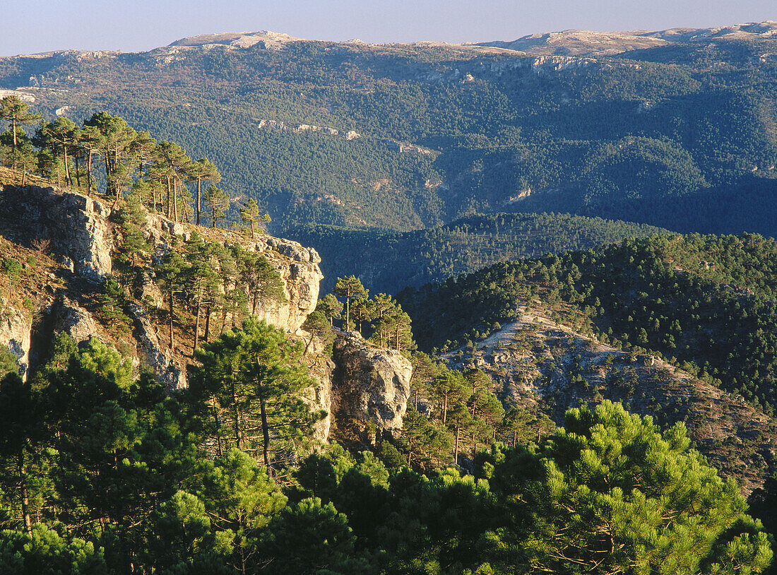Alcaraz Mountain Range in Albacete province. Castilla-La Mancha, Spain