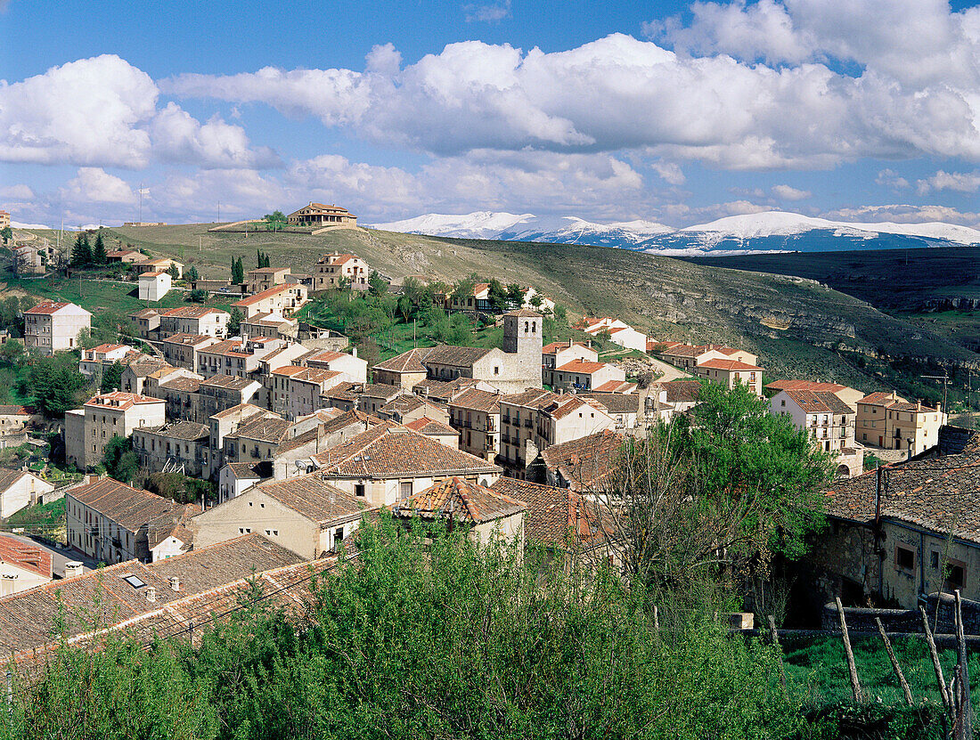 View of Sepulveda in Segovia province. Castilla-Leon, Spain