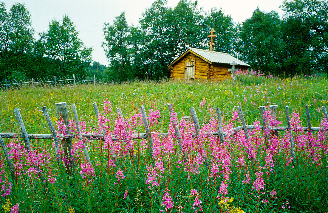 Saint Georges chapel. Neiden. Finmark. Norway