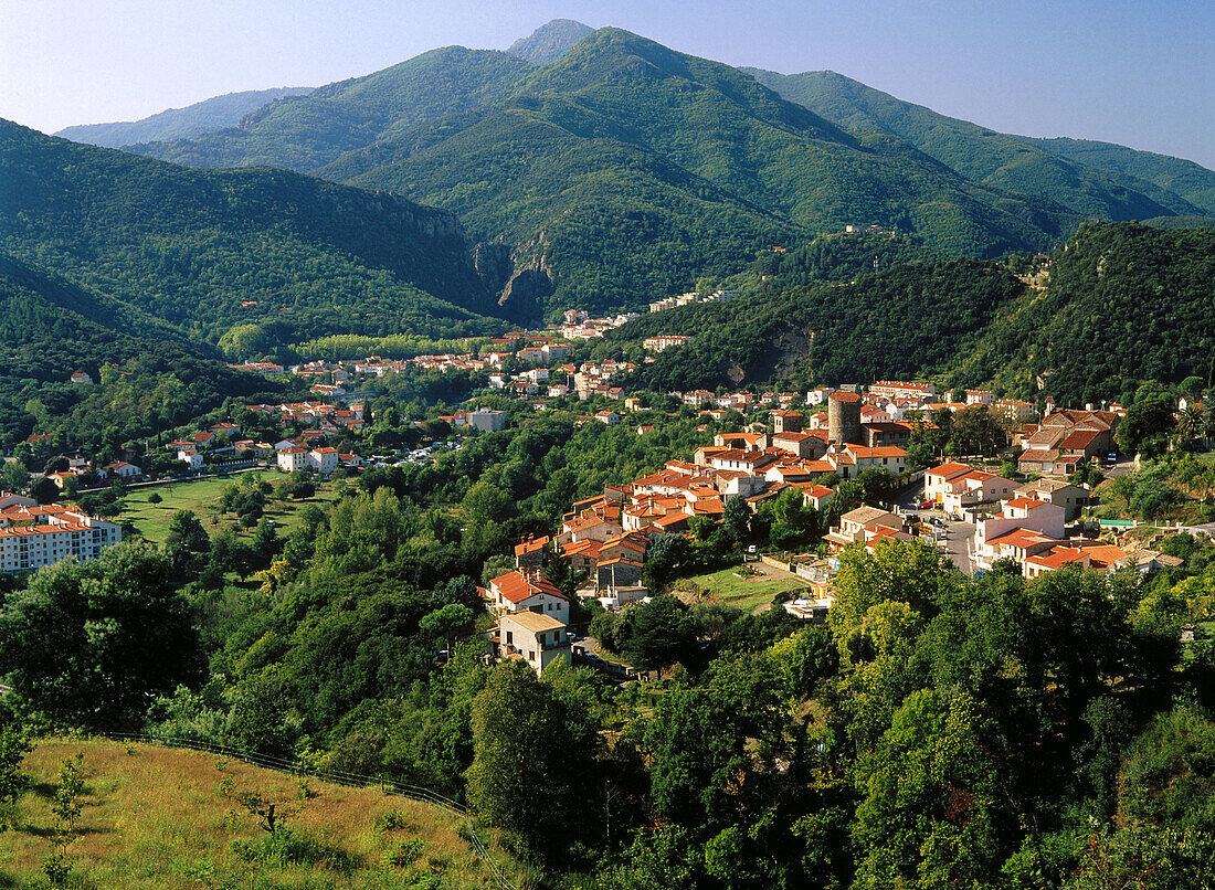 Amelie-les-Bains-Palalda. Pyrenees-Orientales. Languedoc-Roussillon. France
