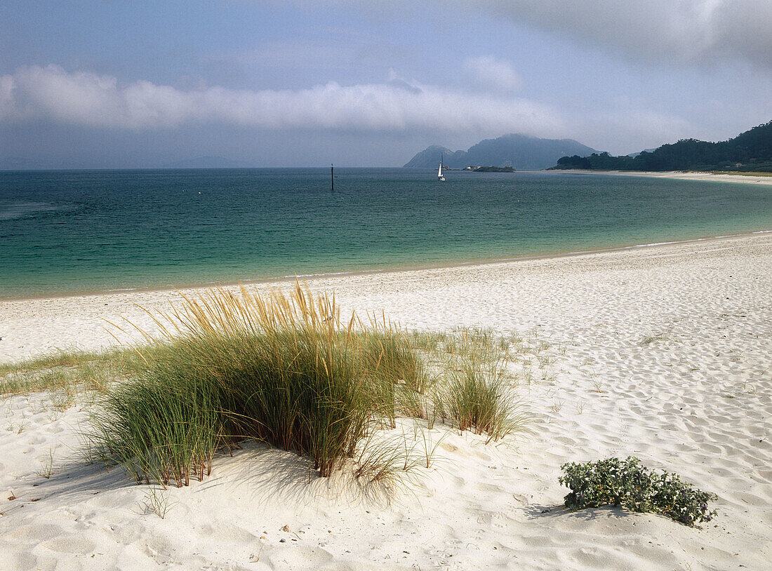 Rodas beach. Cies Islands National Park. Pontevedra. Spain.