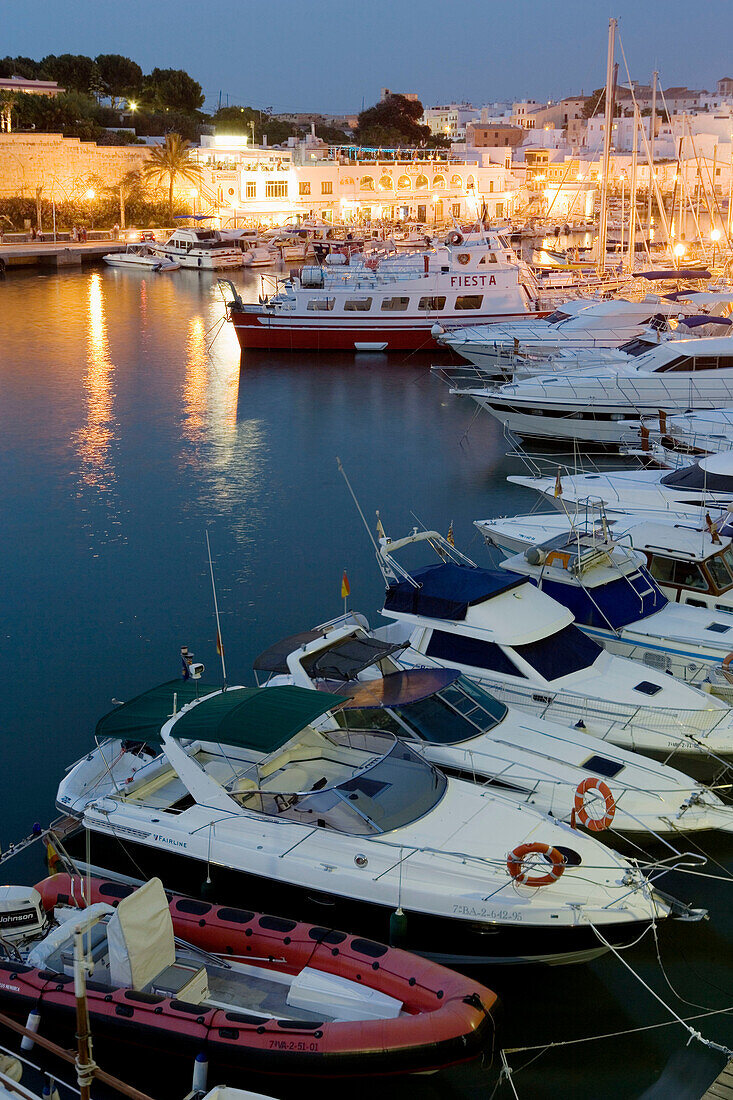 Port of Ciutadella. Minorca, Balearic Islands, Spain