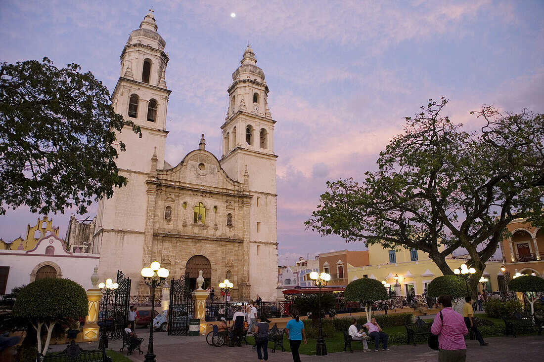 Concepcion Inmaculada Cathedral. Campeche. Mexico.