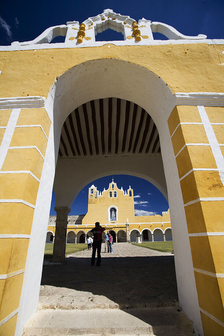 Kloster des Heiligen Antonius von Padua. Izamal. Yucatan, Mexiko