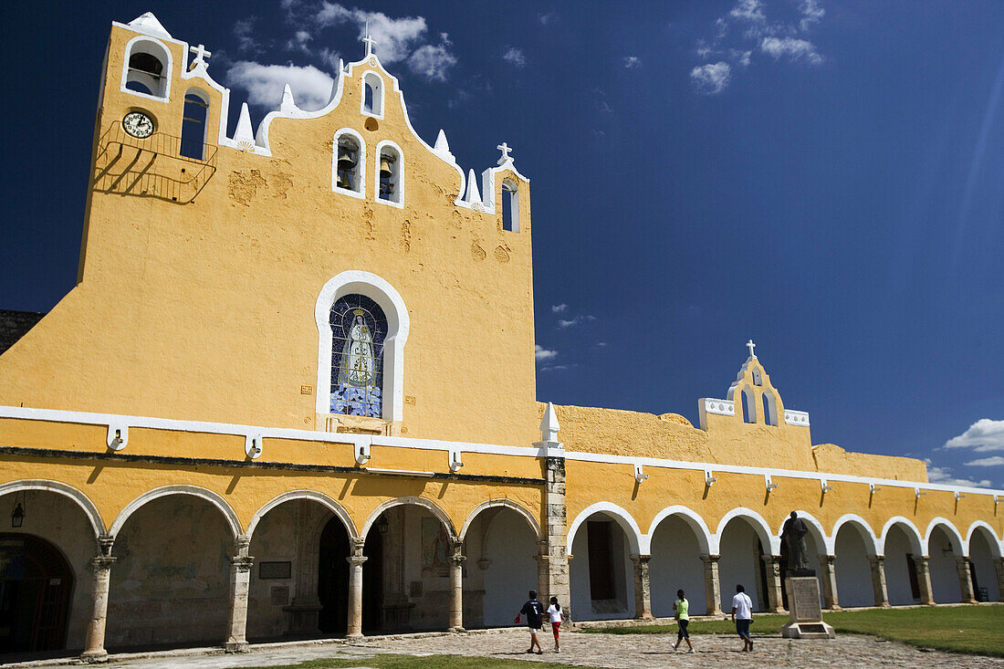 Kloster des Heiligen Antonius von Padua. Izamal. Yucatan, Mexiko