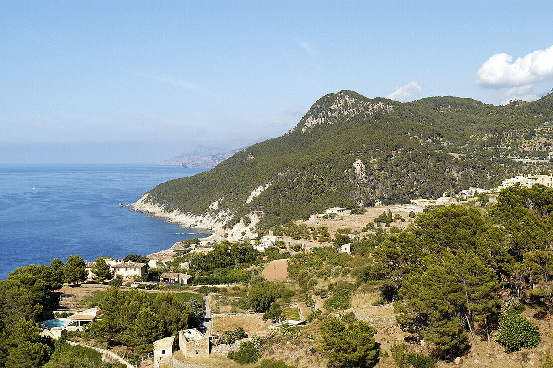 Banyalbufar. Serra de Tramuntana, Majorca. Balearic Islands, Spain