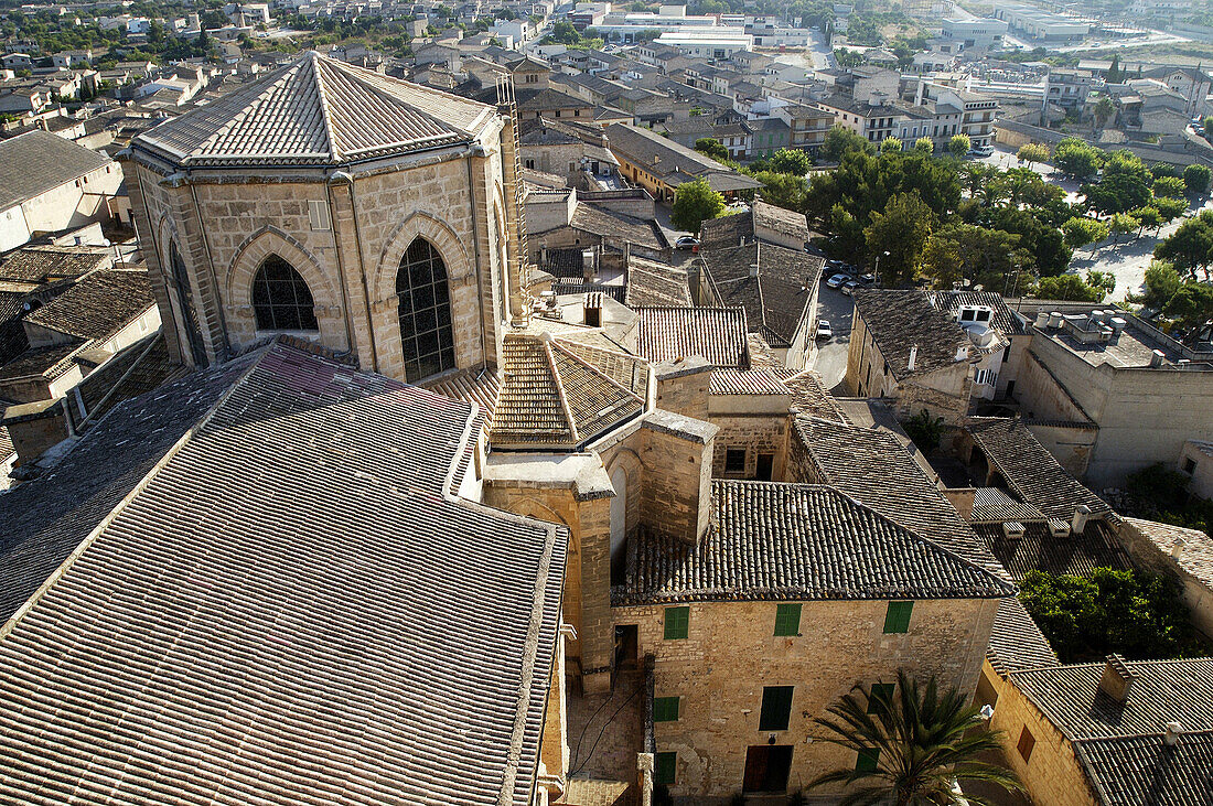 Church. Sineu. Majorca, Balearic Islands. Spain