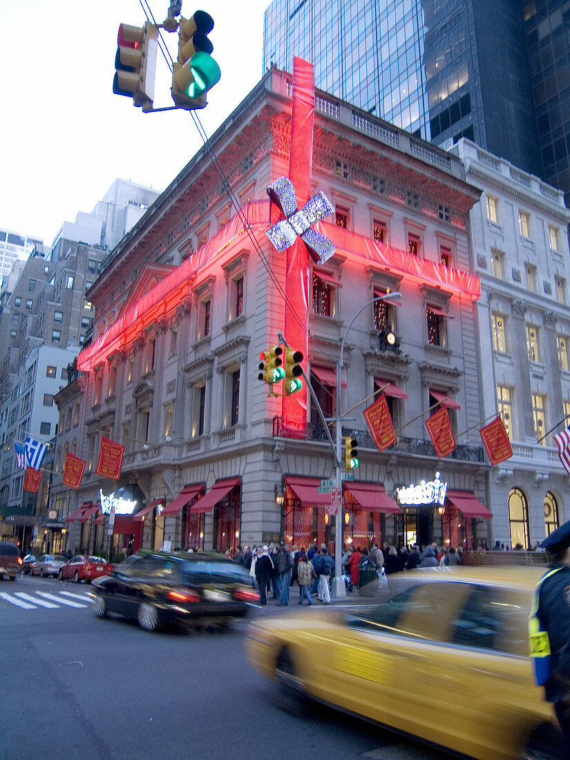 Christmas in New York City, Fifth Avenue, NYC, USA