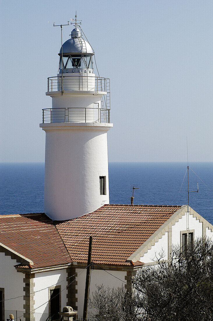 Capdepera s lighthouse, Cala Ratjada (Cala Rajada). Majorca. Balearic Islands. Spain