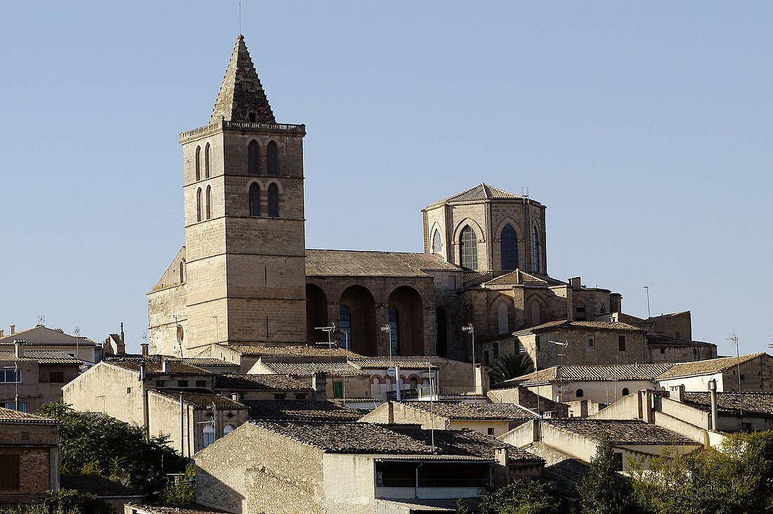 Sineu overview. Majorca. Balearic Islands. Spain