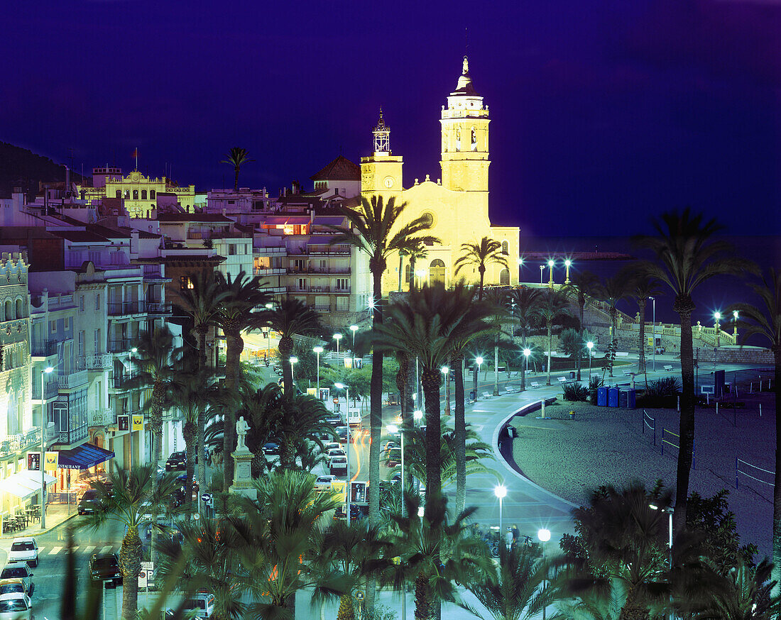 Sitges. Barcelona province. Catalonia. Spain.