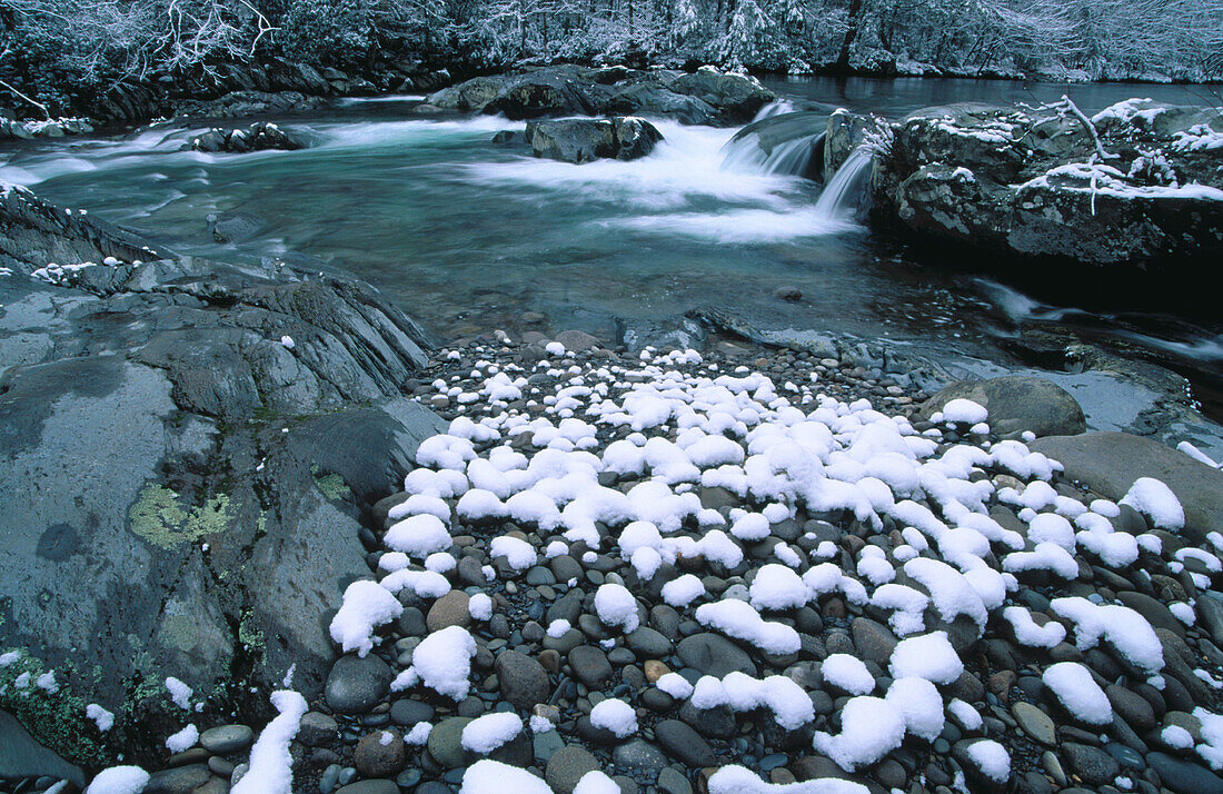 Little Pigeon River. Great Smoky Mountains National Park. Tennessee. USA