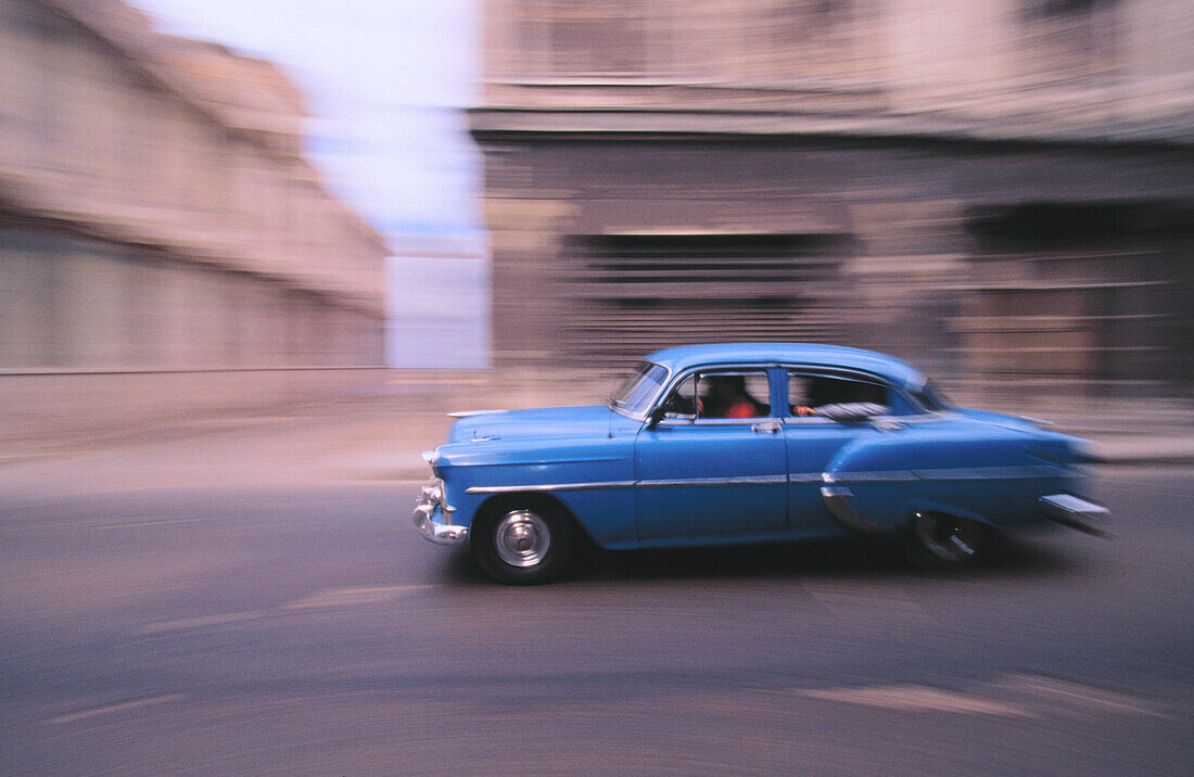 Old American car. Havana. Cuba