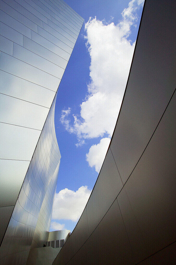 Walt Disney Concert Hall (1987-2003) by Frank Gehry. Los Angeles. USA