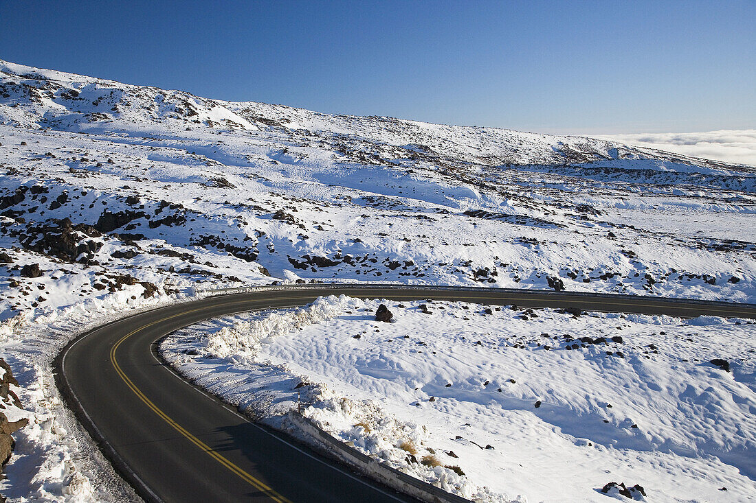 New Zealand, North Island, Central Plateau, Bruce Road, Mt Ruapehu