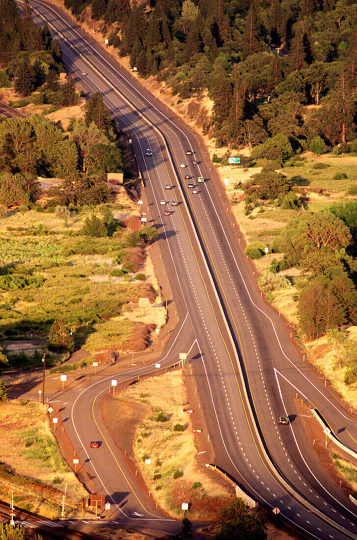 Rowena. Historic Columbia River Highway. Oregon. USA