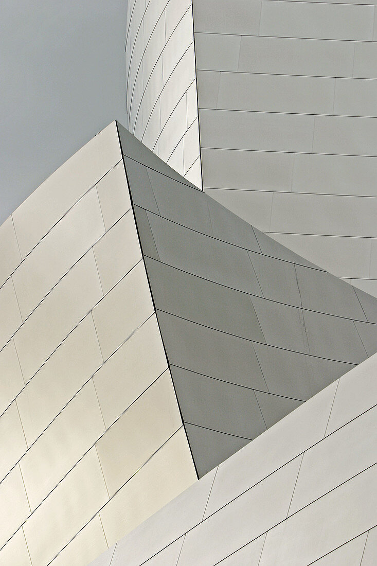 Walt Disney Concert Hall (1987-2003) by Frank Gehry. Los Angeles. USA