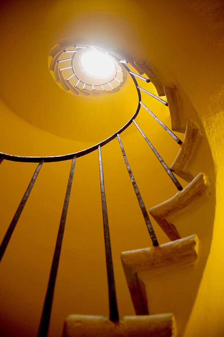 spiral staircase, Vicenza, Italy