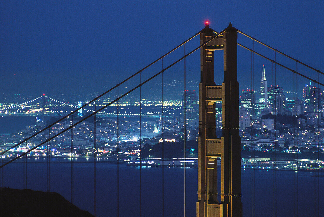 Golden Gate Bridge. San Francisco. California. USA