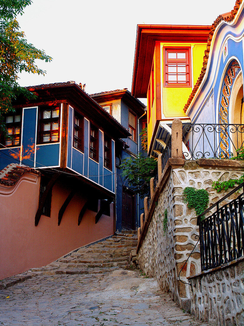 The old city Plovdiv. Bulgaria