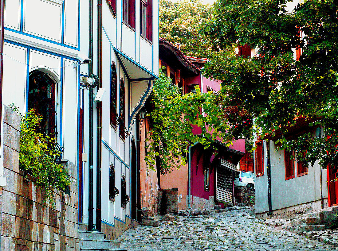 The old city Plovdiv. Bulgaria