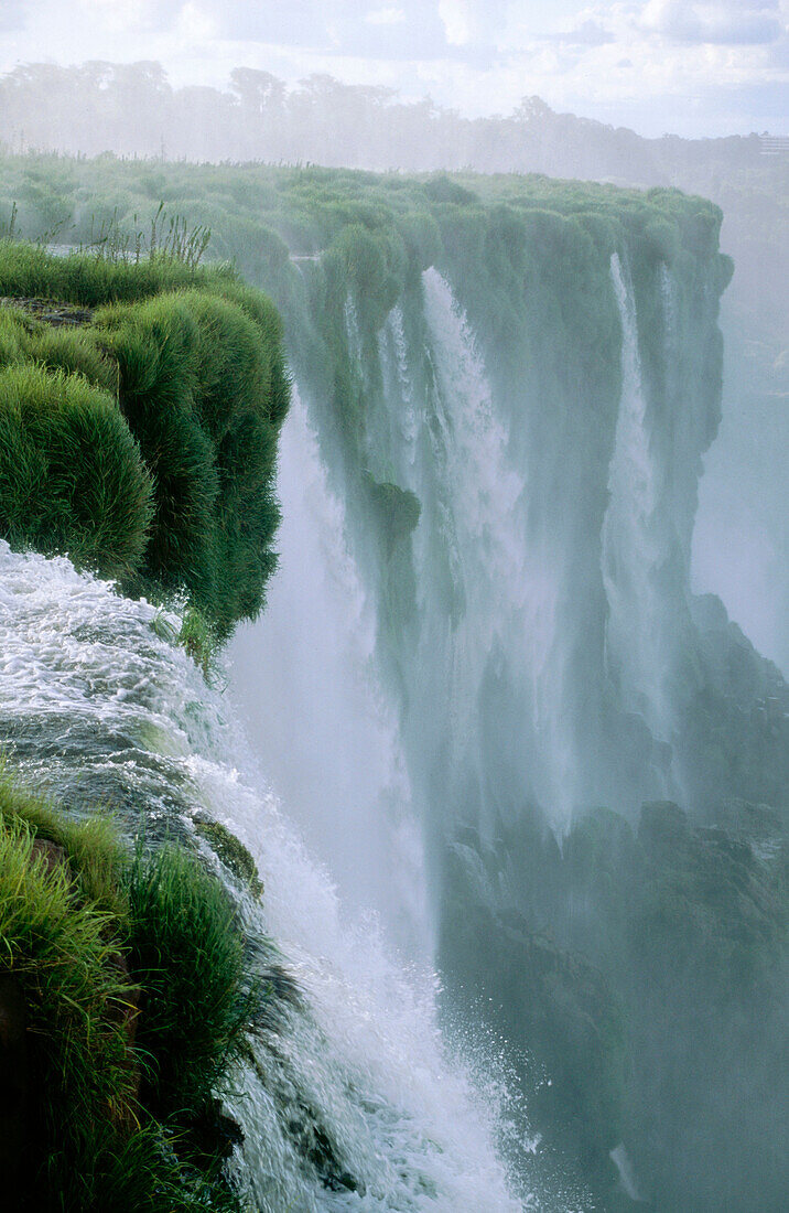 Iguazu Waterfalls. Argentina-Brazil border