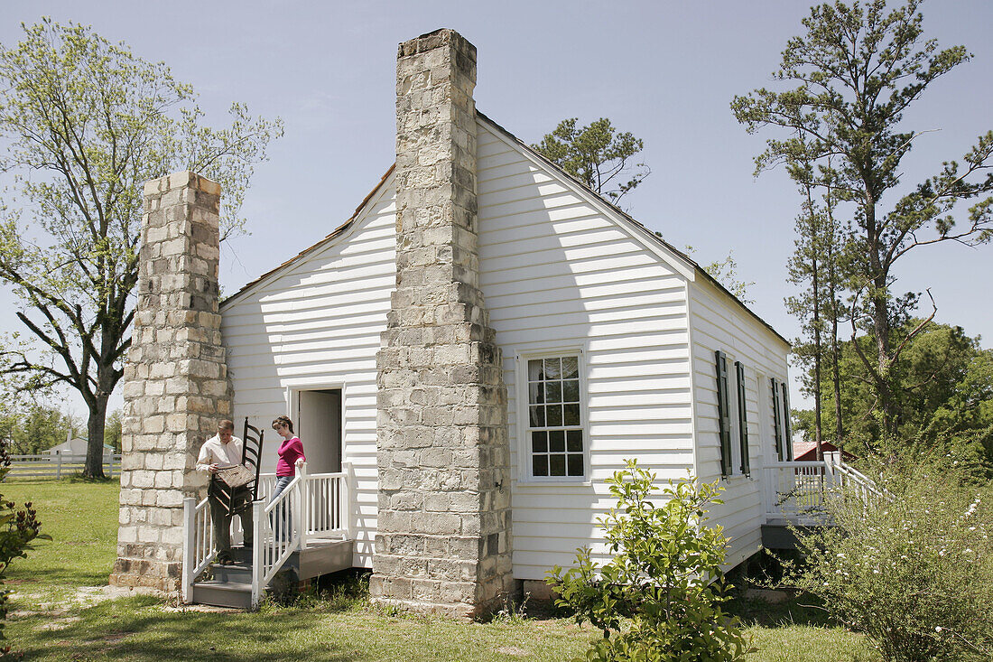 Perdue Hill, William Barrett Travis Cottage, built 1828. Alabama. USA.