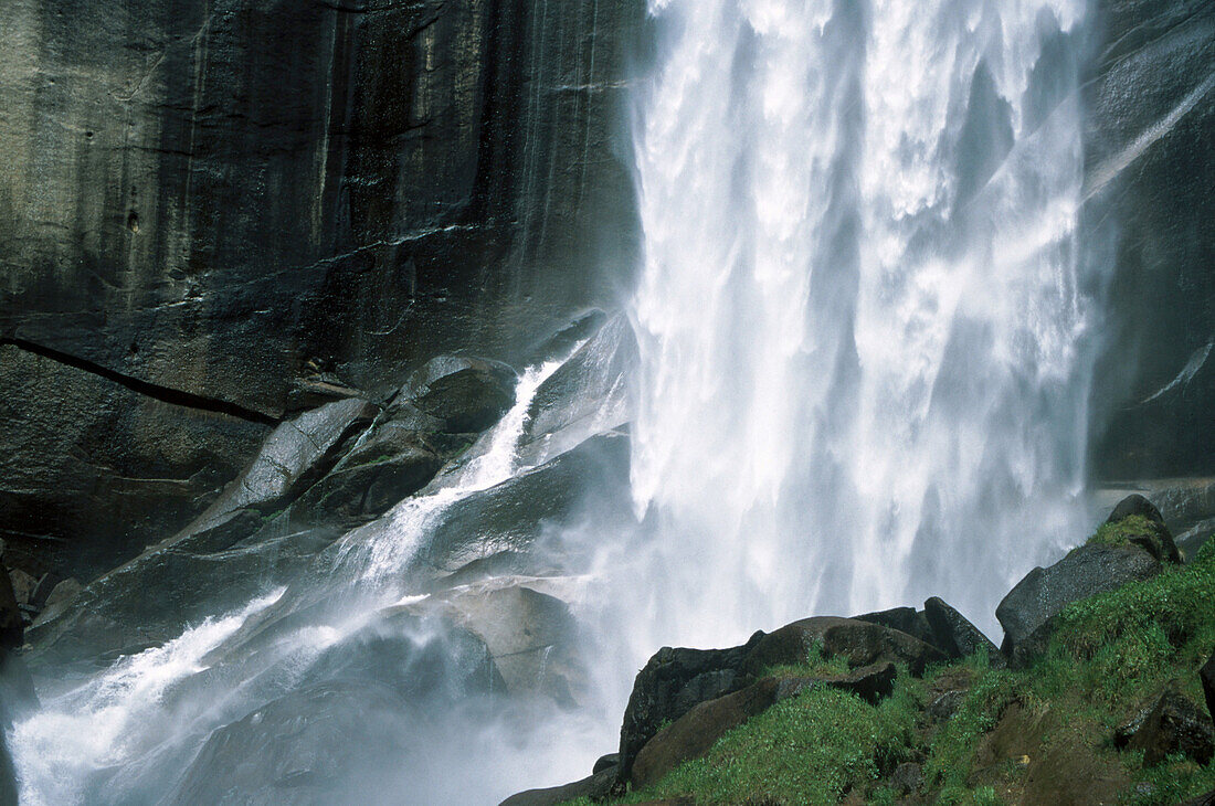 Vernal Falls. Yosemite National Park. California. USA