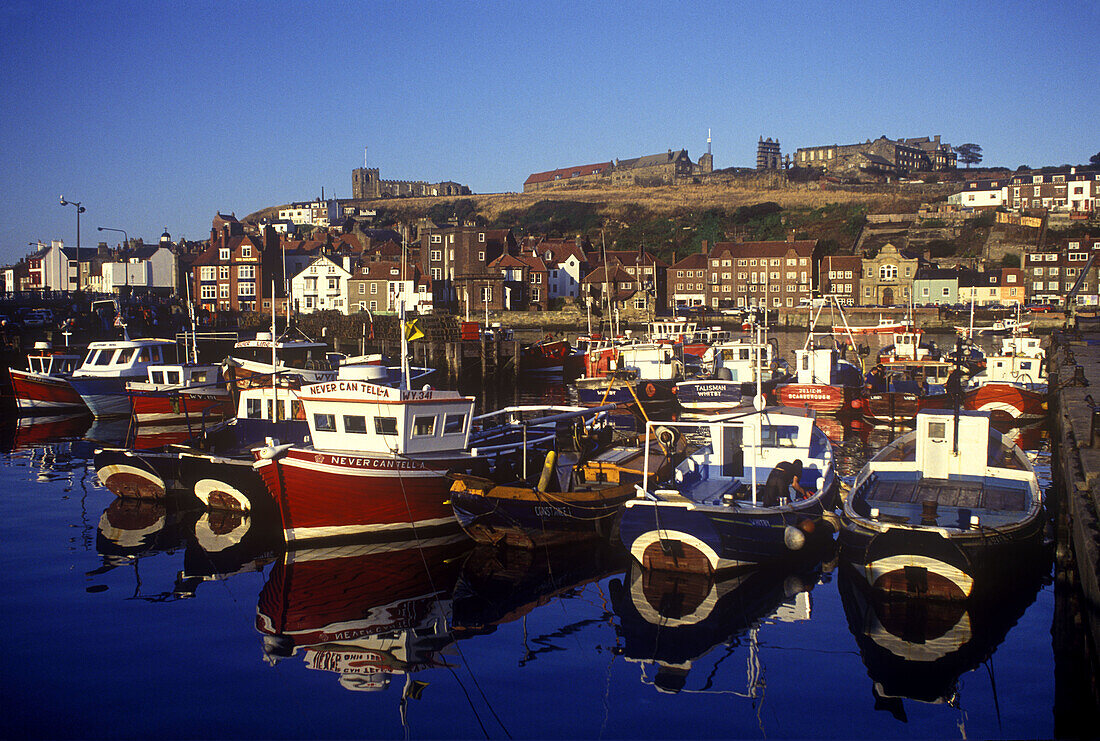 Whitby harbour, North yorkshire, England, U.k.