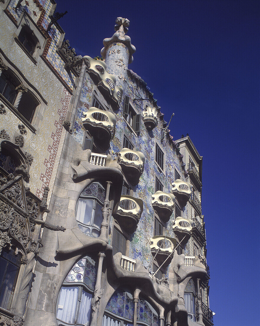 Casa batlo, Barcelona, Catalunya, Spain.