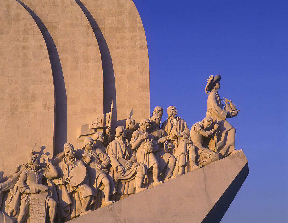 Monument to the navigators (prince henry the navigator), Lisbon, Portugal.