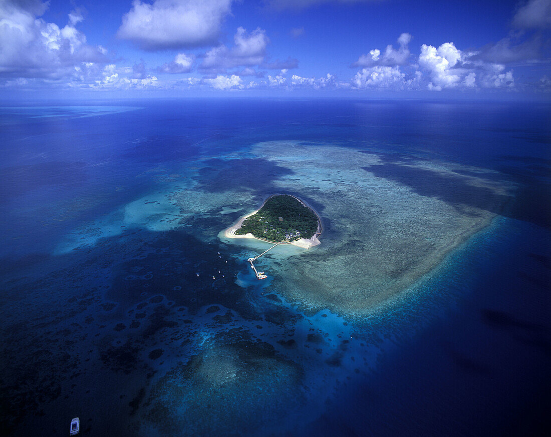 Green island spa resort, Great barrier reef, North queensland, Australia.