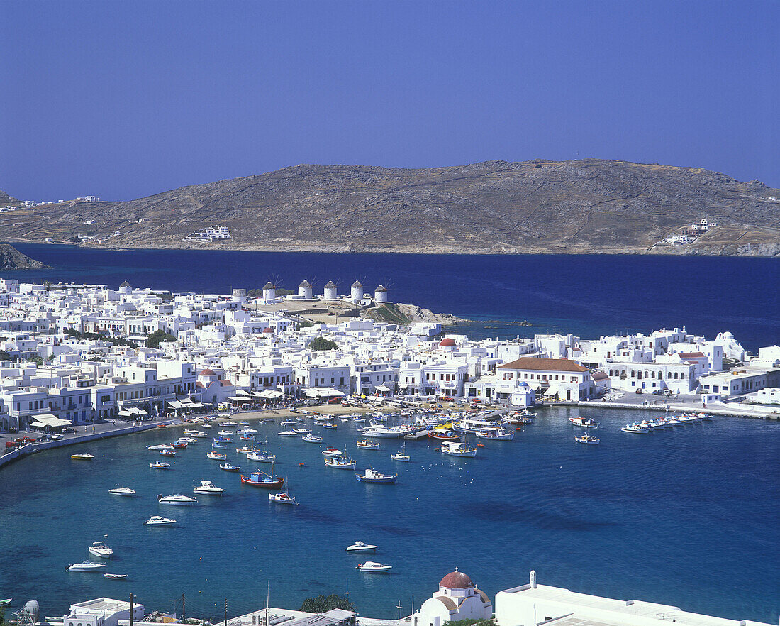 Harbour, Mykonos, Greece.