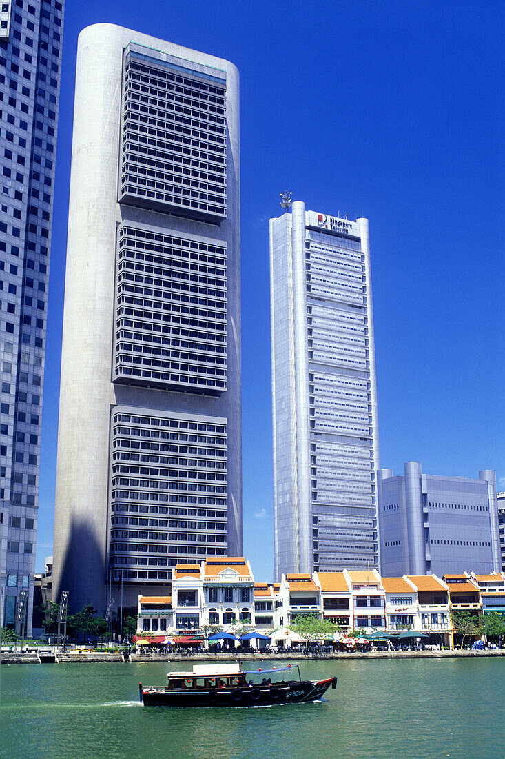 Marina district, Singapore.