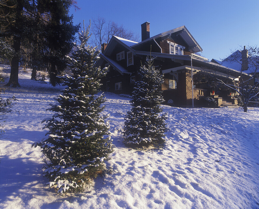 Snow, House, Brookville historic district, Pennsylvania, USA.