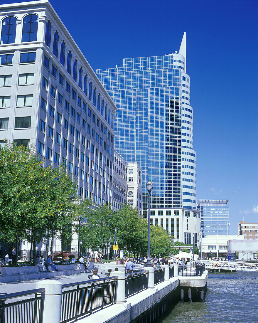 Financial district, Jersey City, New Jersey, USA.