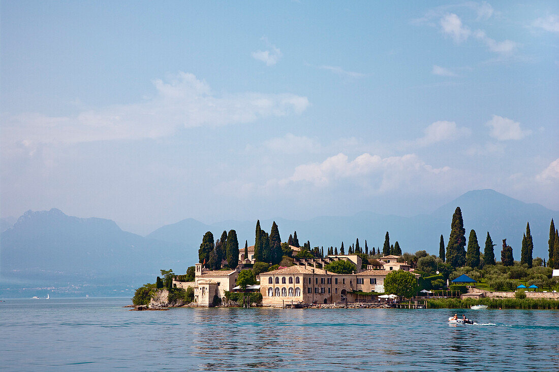 San Vigilio, Gardasee, Venetien, Italien