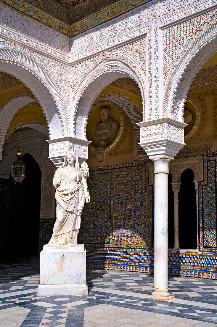 Casa Pilatos, Sevilla, Andalusien, Spanien