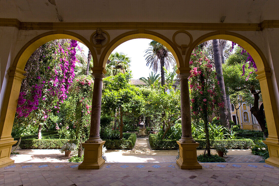 Casa Pilatos, Sevilla, Andalusien, Spanien