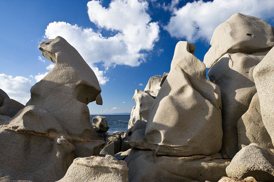 rock formation at Capo Testa, Sardinia, Italy