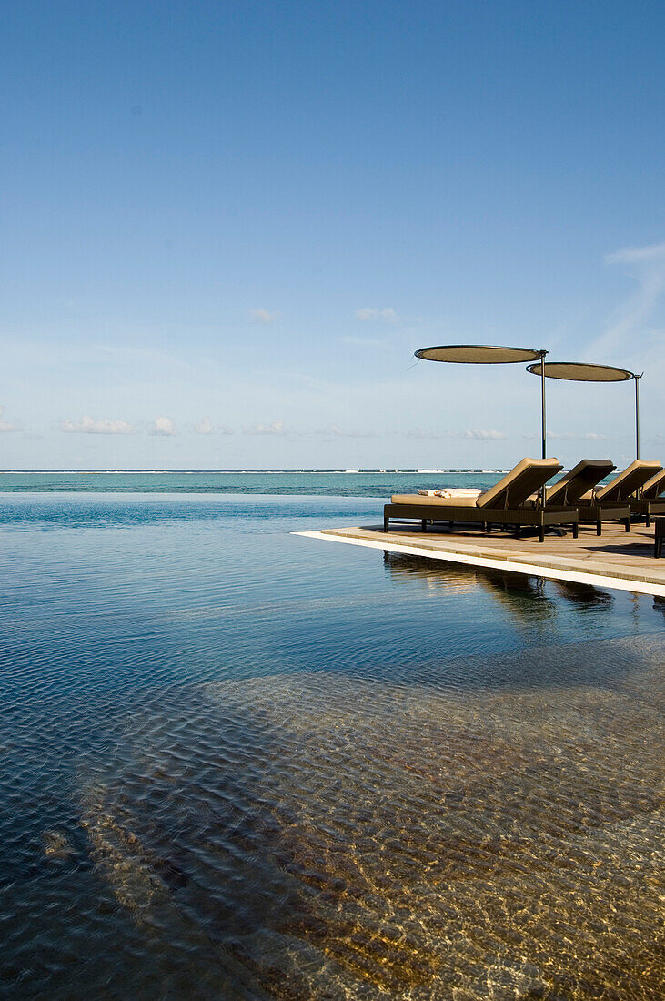 Main Pool at Four Season Resort at Kuda Huraa, Maldives