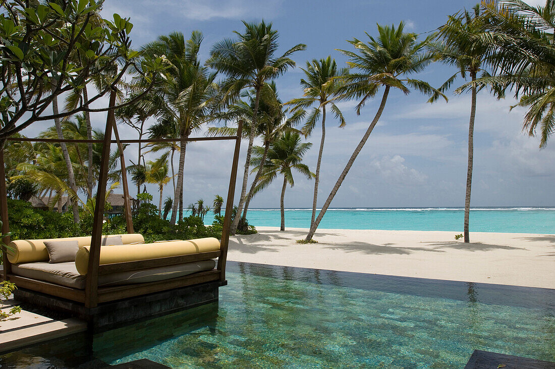 Beach Villa with private pool, One & Only Resort Reethi Rah, Maldives