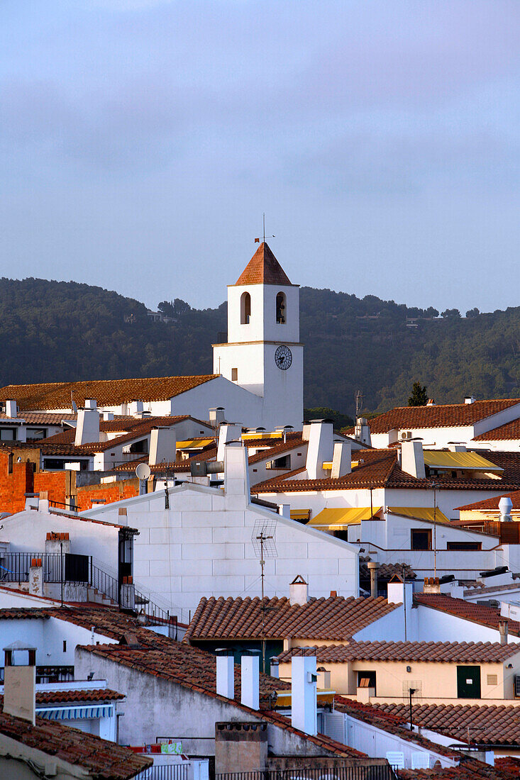 Village of Calella de Palafrugell, Costa Brava, Catalonia, Spain