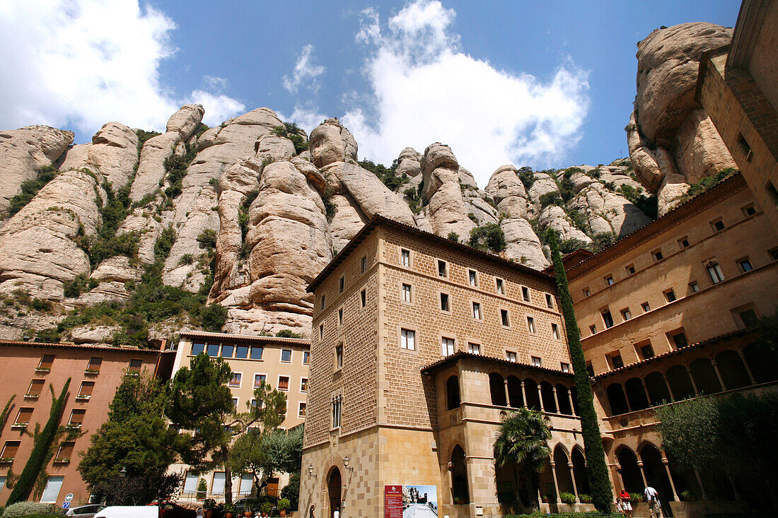 Montserrat Monastery and Benedictine Abbey, Catalonia, Spain