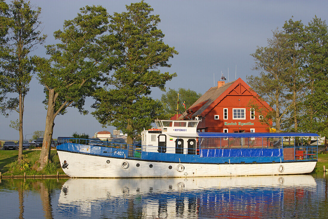 Minja, also called the small Venice of Lithuania is situated in  the Nemunas delta, Lithuania