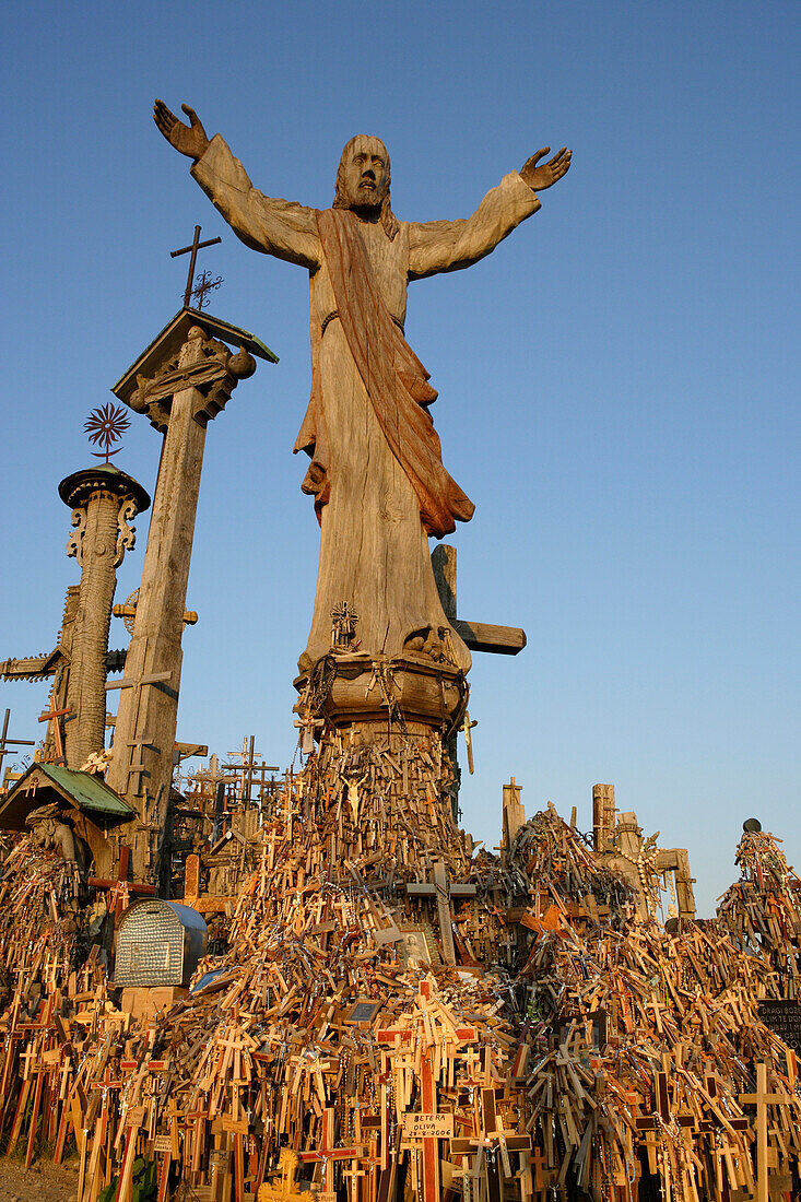 Mountain of crosses in Siauliai, Lithuania